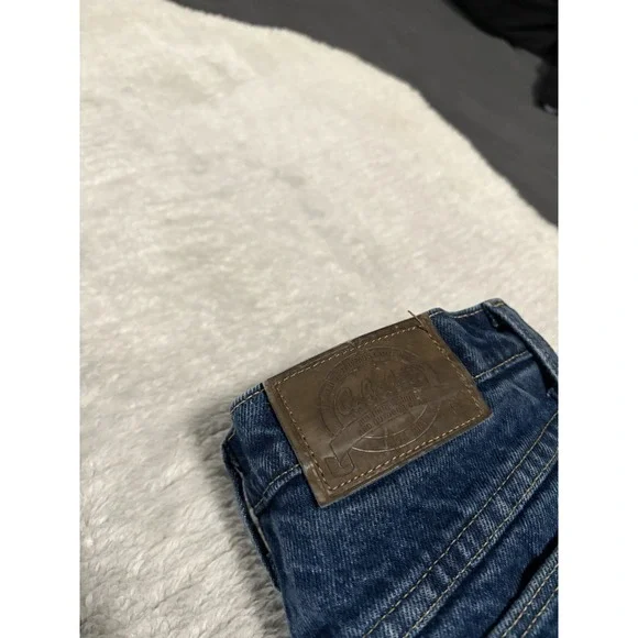 Cabelas Mens Blue Denim Straight Lined Jeans Size 30x30 Pants - Picture 9 of 9